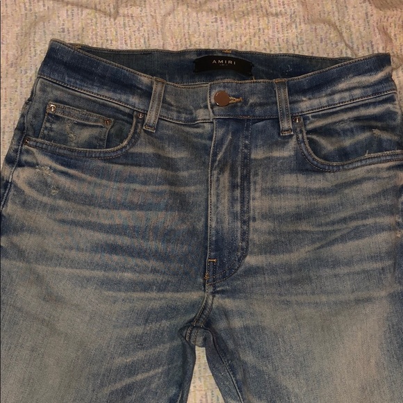 mike amiri blue jeans